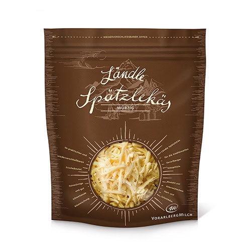 Ländle Spätzlekäs würzig 50% BT=200g