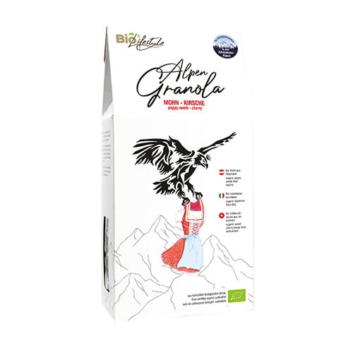 Bio LifestMüsliAlpGranMohnKirsch PG=500g