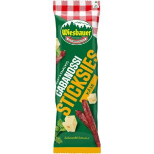 Wiesb.Cabanossi Sticksies Käse PG=80g